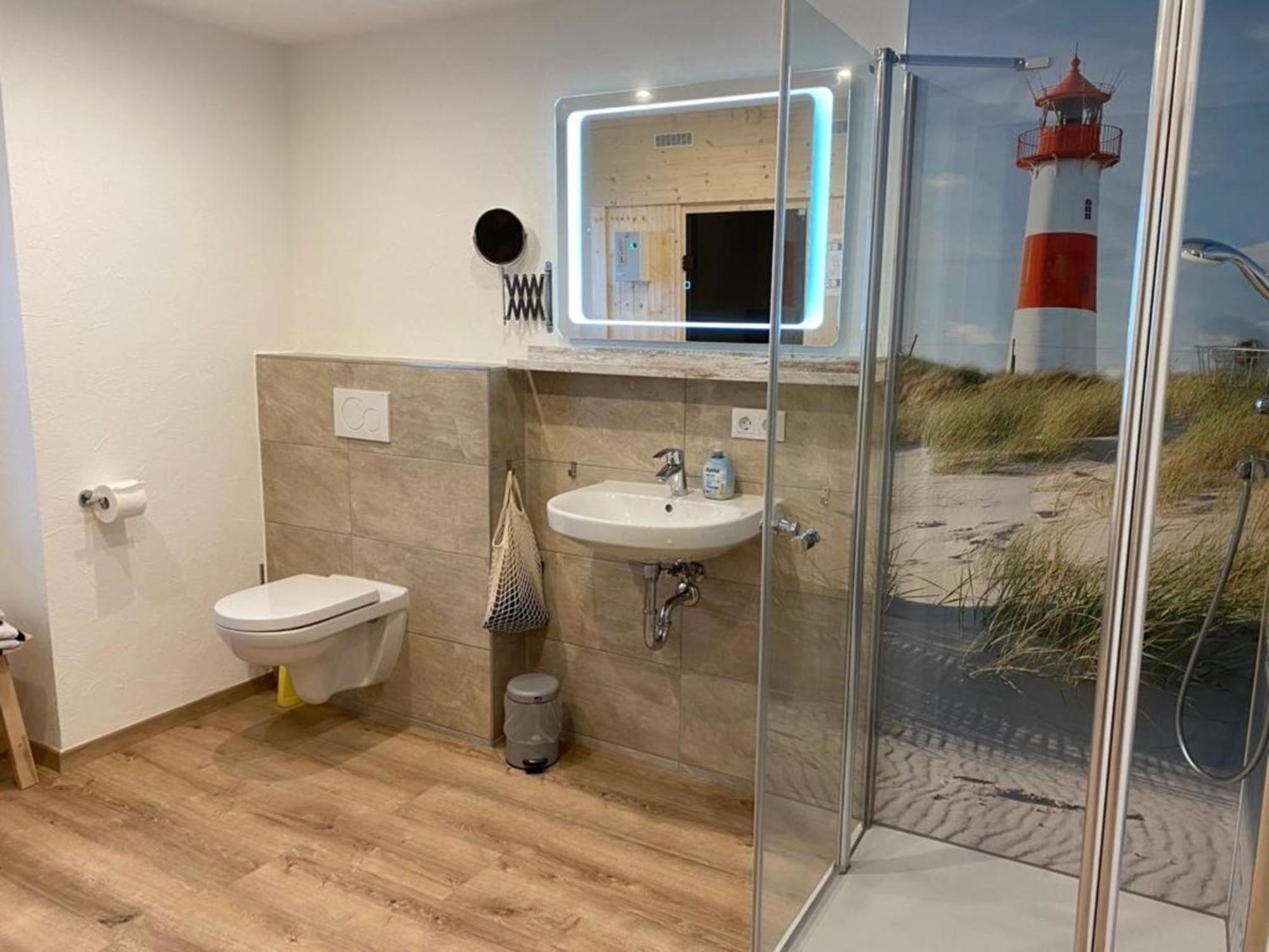 Leuchtturm Buesum, Exklusiv, Sauna Esterno foto