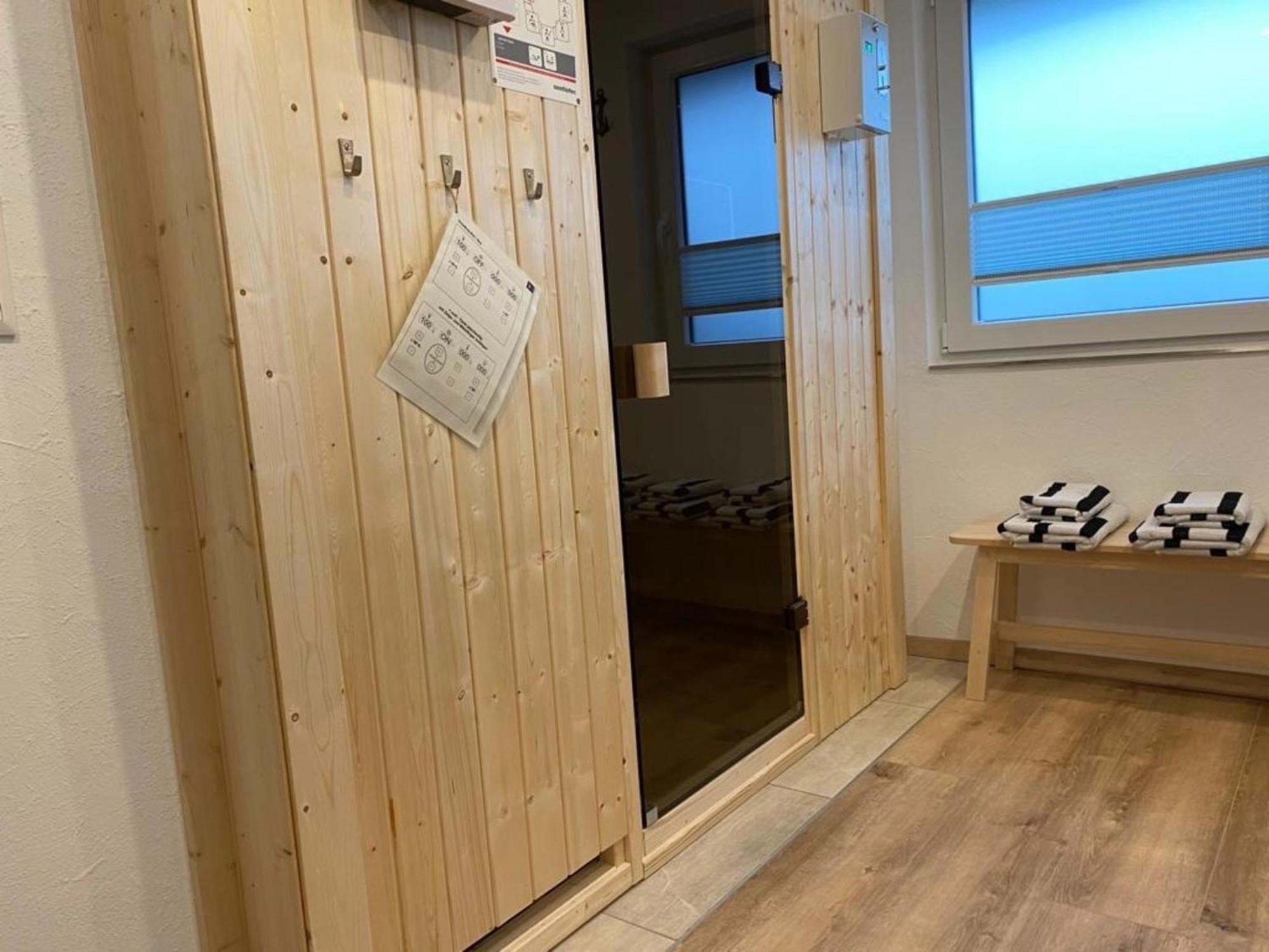 Leuchtturm Buesum, Exklusiv, Sauna Esterno foto